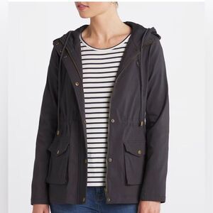 EDEN SOCIETY Holly Contrast Hood Cargo Jacket